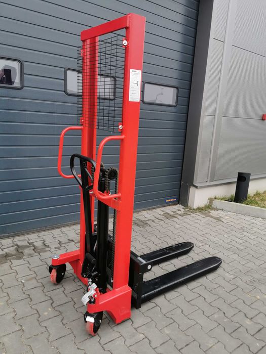 MS/CTY-E 1016 Wózek podnośnikowy paleciak sztaplarka stacker układarka