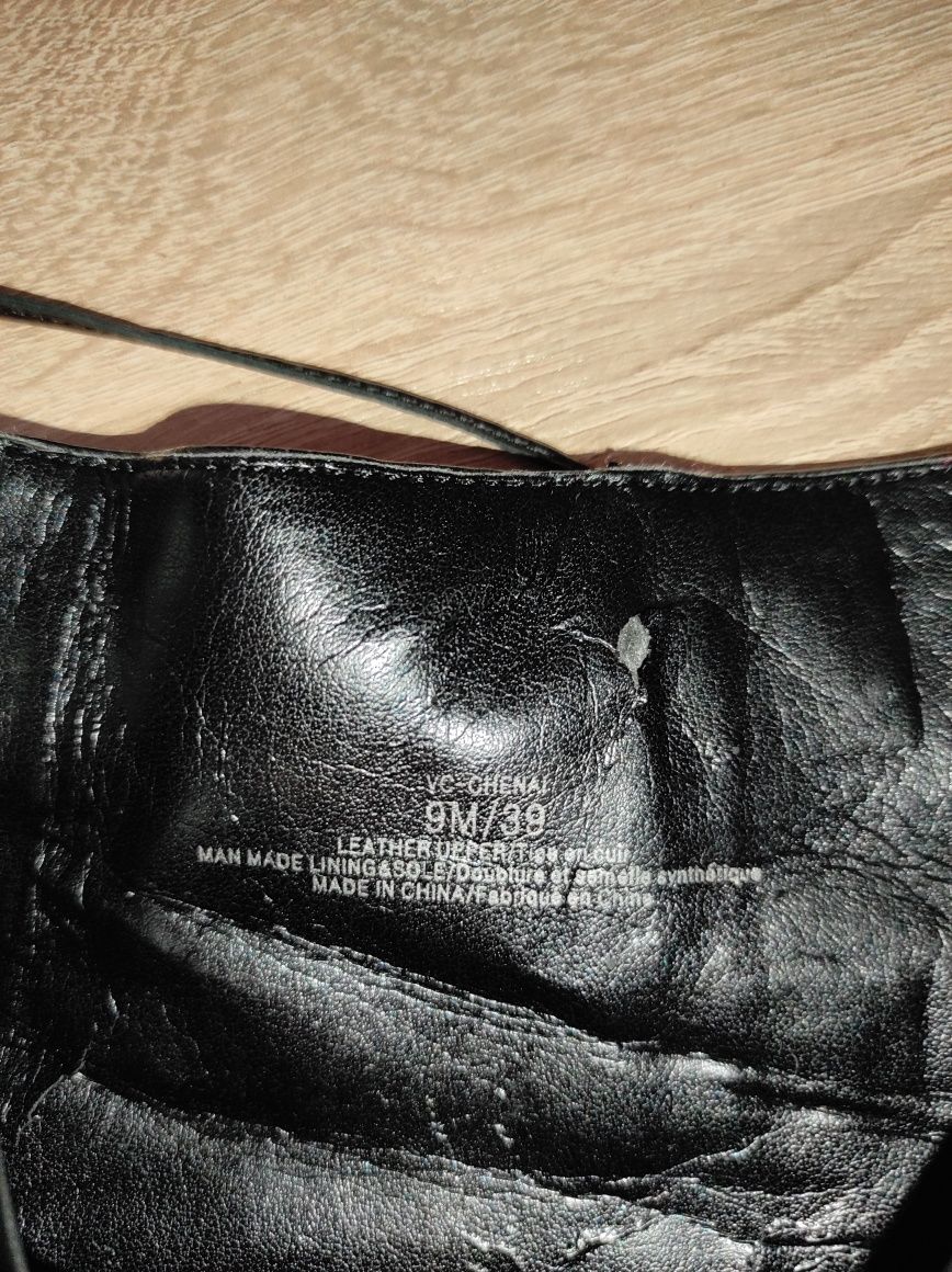 Buty damskie na obcasie Vincent Camuto skóra jagnięca rozmiar 39