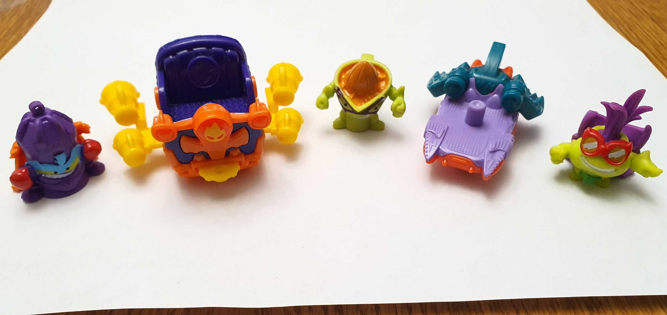 Pojazd Pojazdy Super Zings Figurki Złoczyńca Zestaw 5 Sztuk