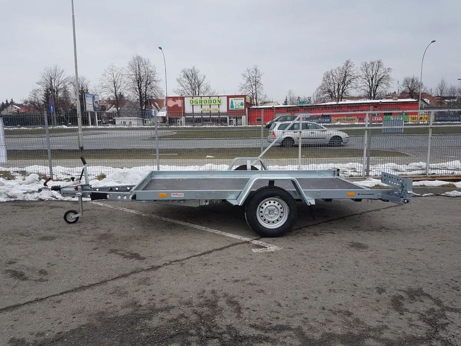 TEMARED Multitransporter 3318c 1,5T  Przyczepa ciężarowa platforma 1500DMC UCHYLNA 3300x1840 RATY