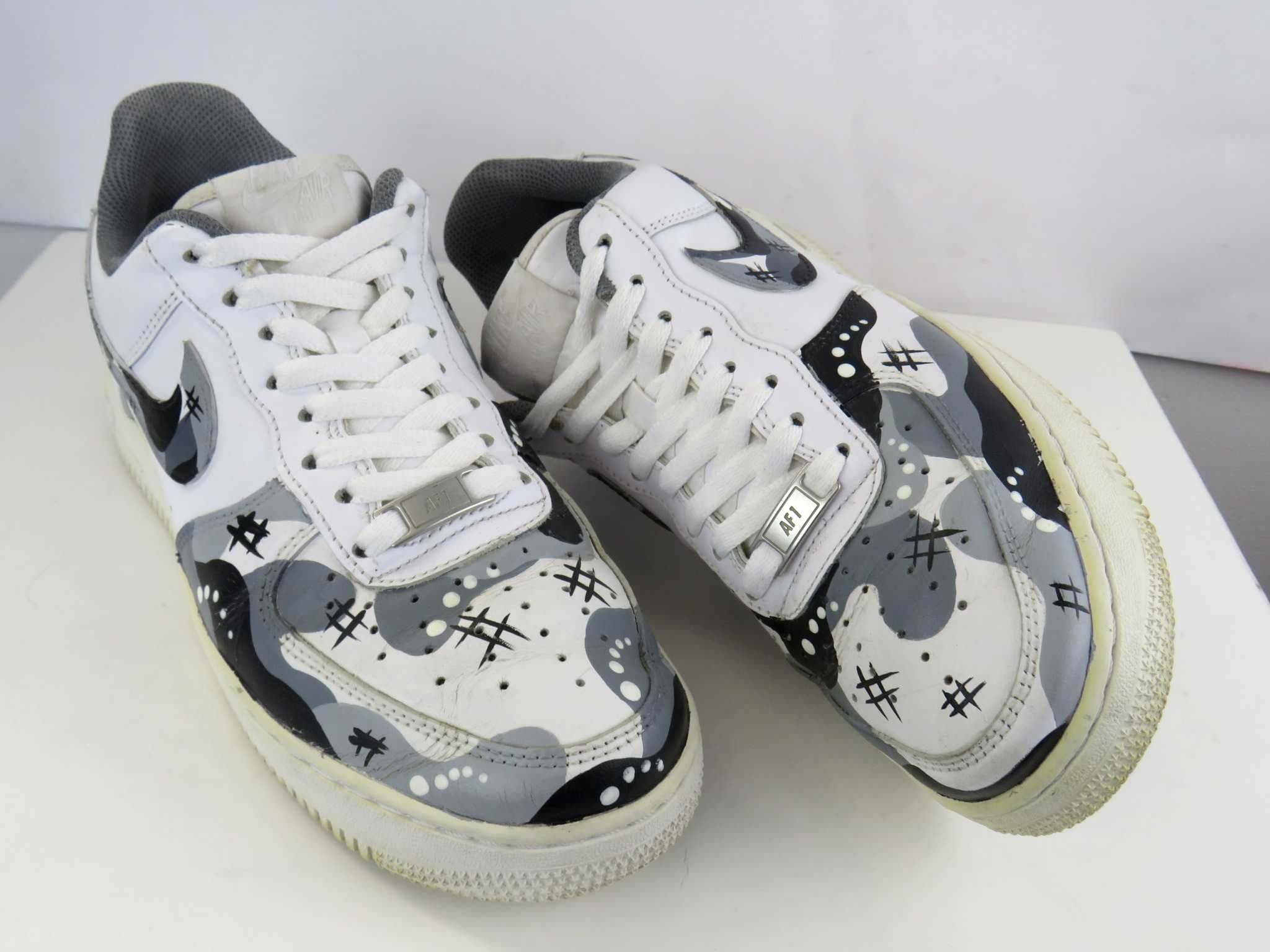 Nike Air Force 1 '07 Custom SKÓRA NAT r 40.5