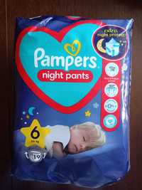 Pampers night pants 6