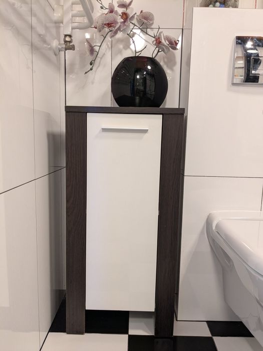 Okazja! Zestaw mebli do łazienki 2 szafki + umywalka + bateria