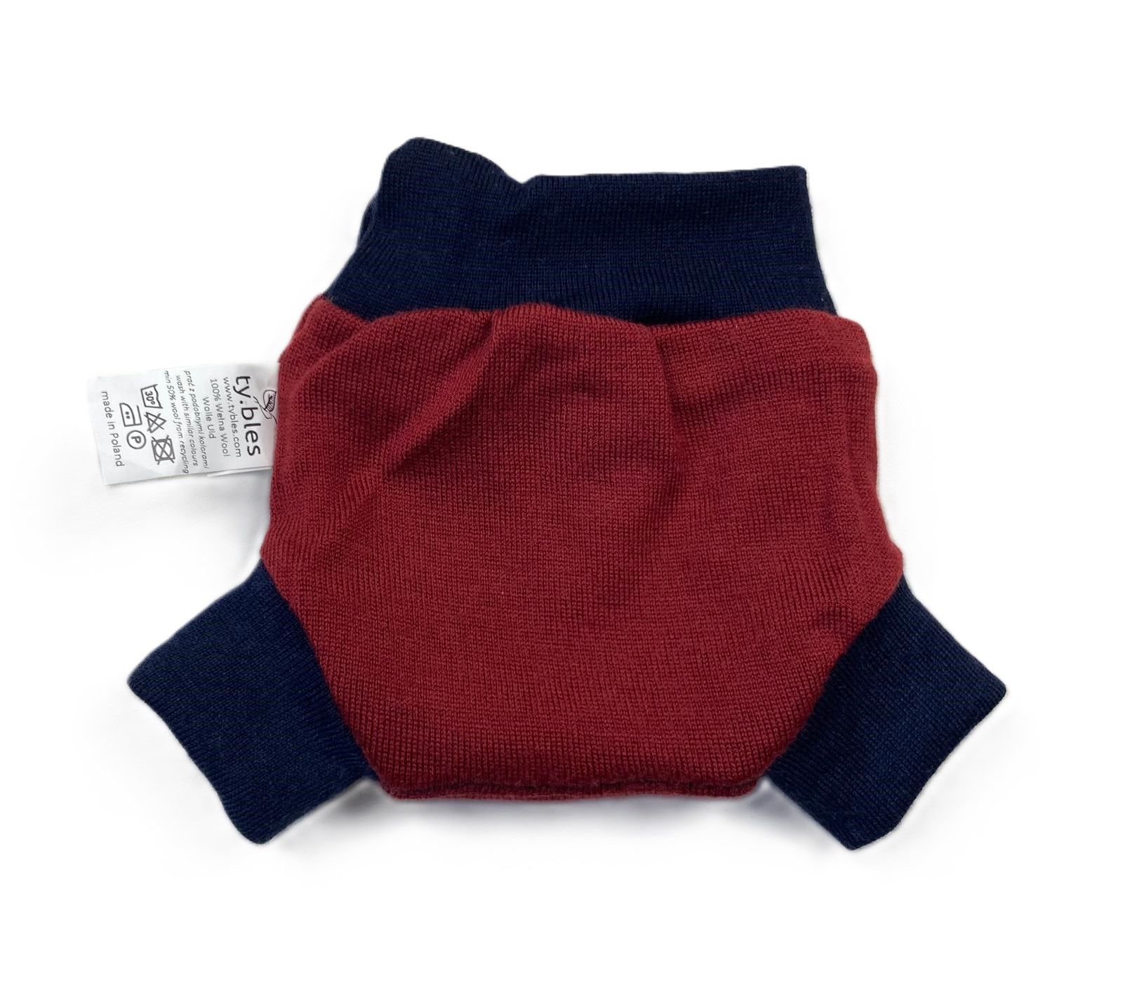 Gatki wool NB pieluszka wełna otulacz 50/56 100% merino gratis wkład