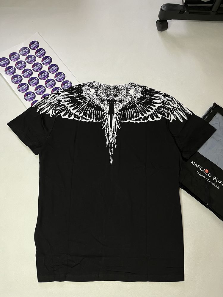 Футболка marcelo burlon, футболка марсело бурлон, футболка з крилами