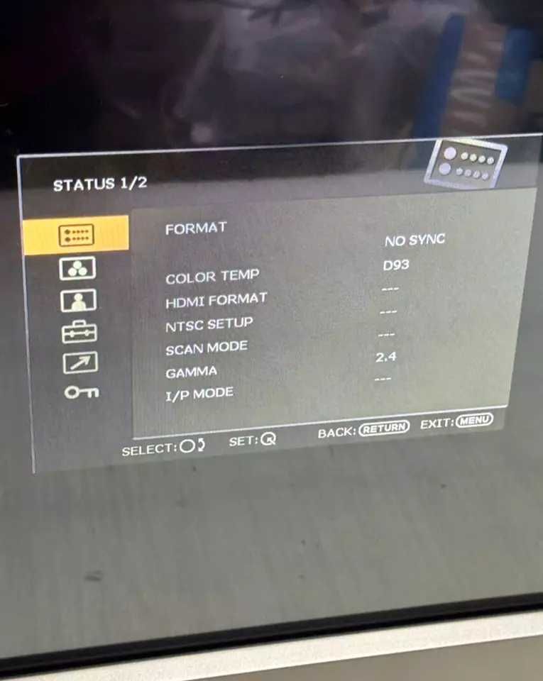 Monitor Profissional Referência de cor Sony PVM-2541