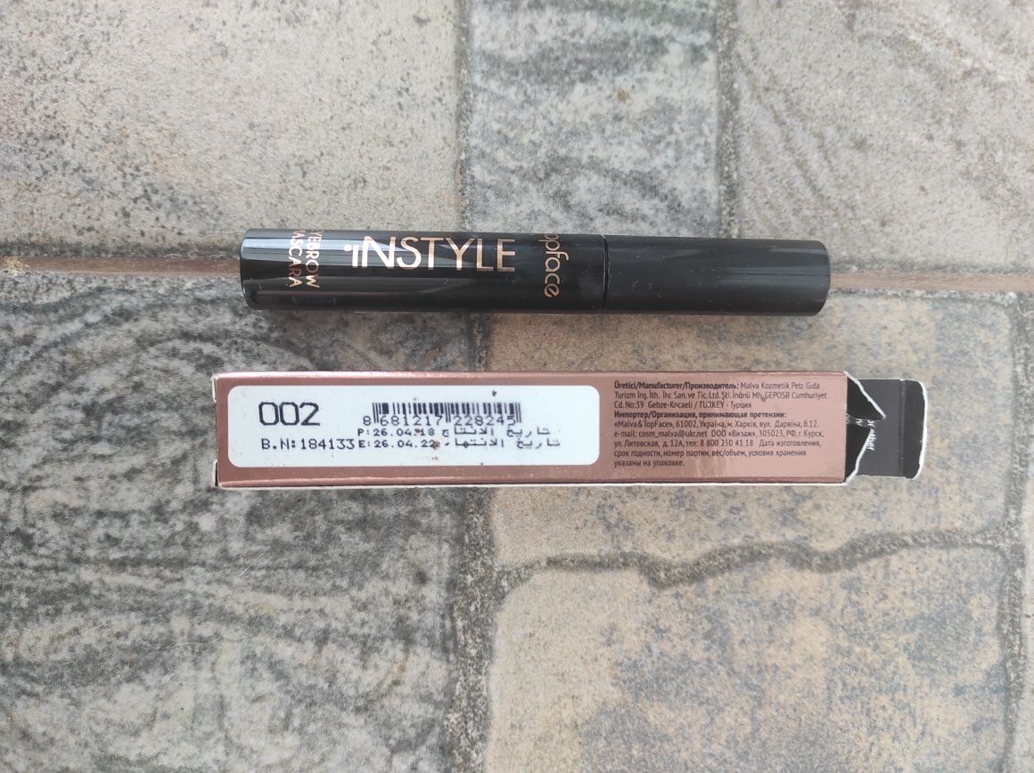 Туш для брів topface instyle eyebrow mascara