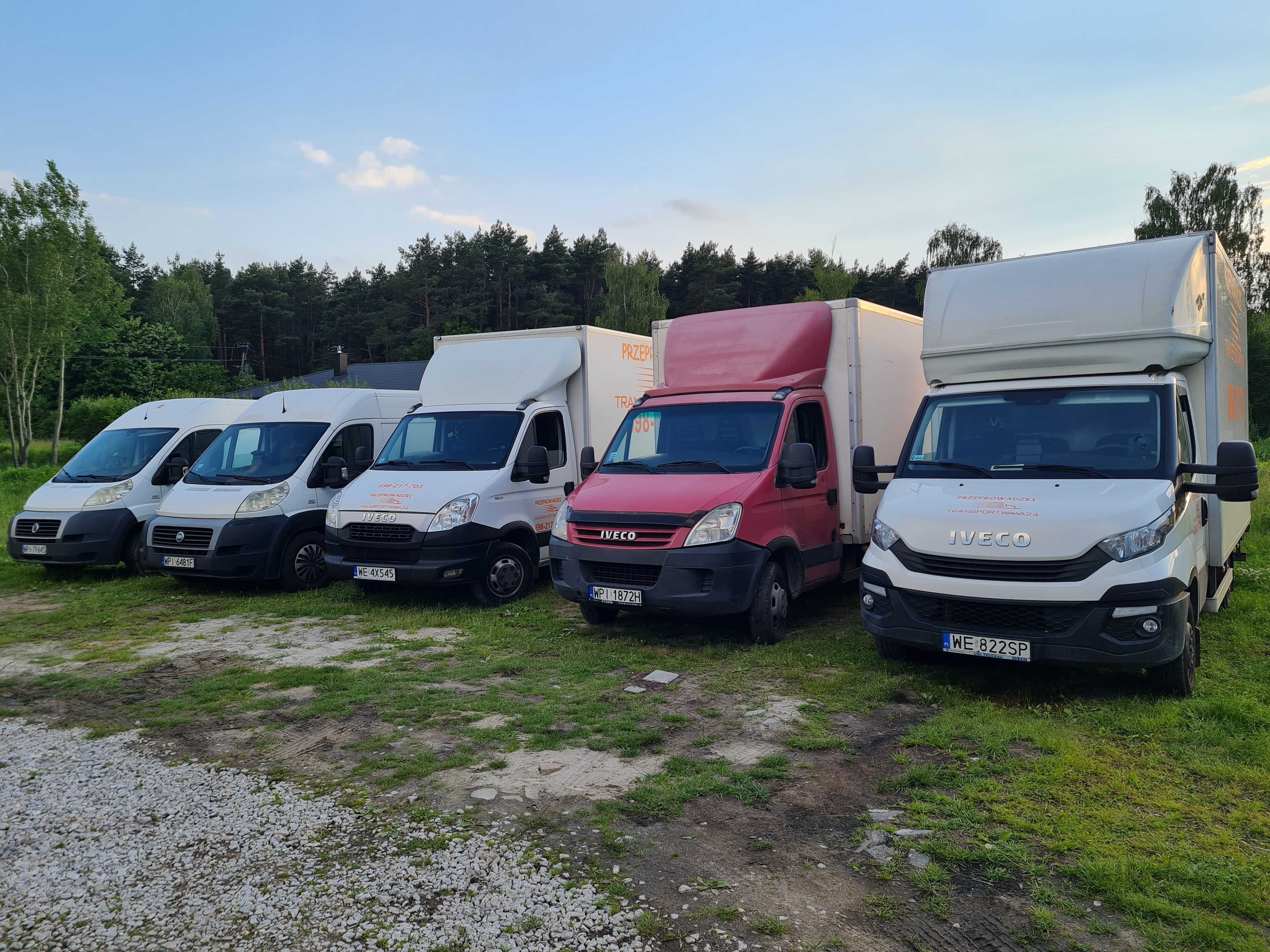 Przeprowadzki Transport Bagażówka Wolne Terminy 24/7 winda