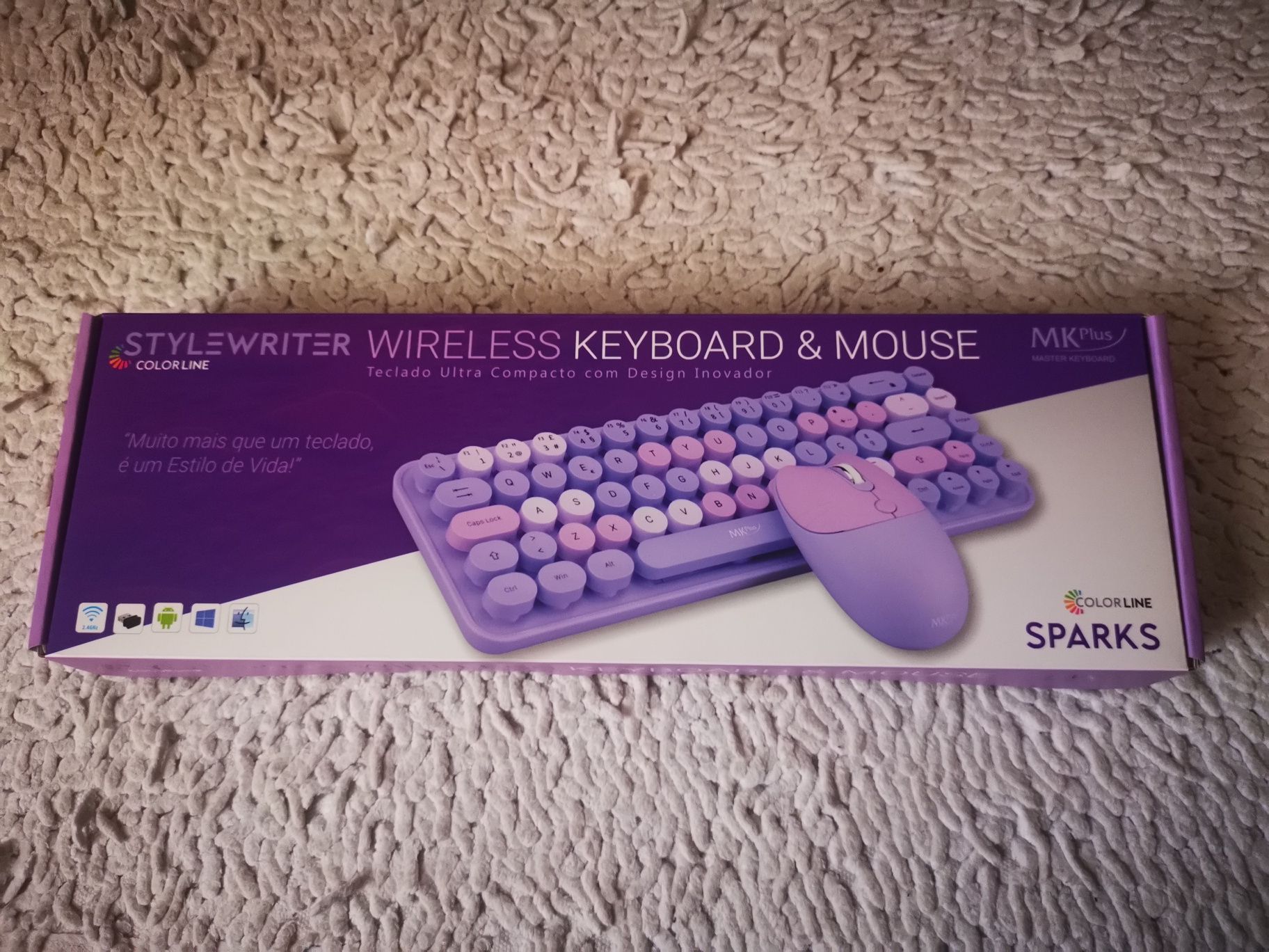 Teclado e rato Sparks Bluetooth
