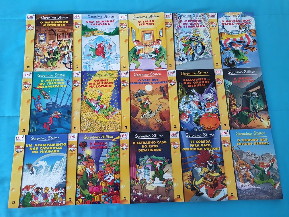 Livros Geronimo Stilton (vários)