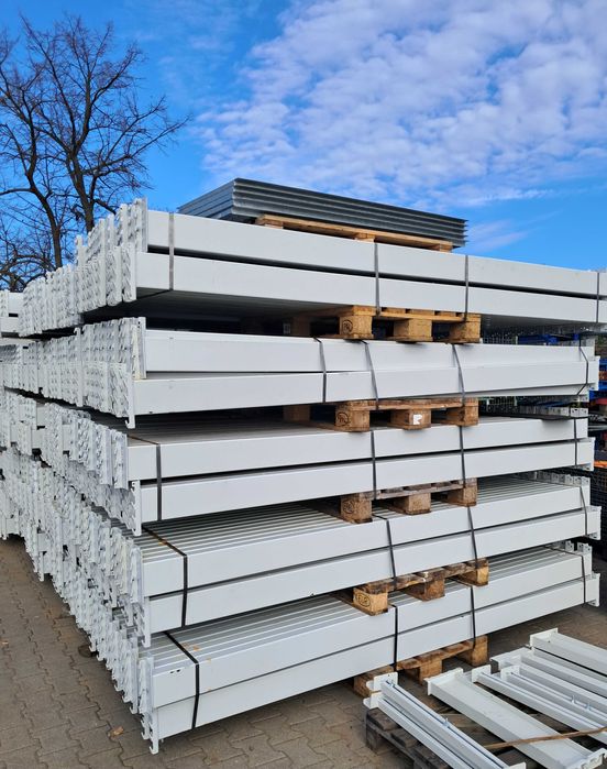 Regał paletowy Tegometall wys. 6,9m regał metalowy głębokość 110cm