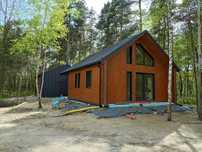 Koniecpol nowy dom 70m2 w lesie