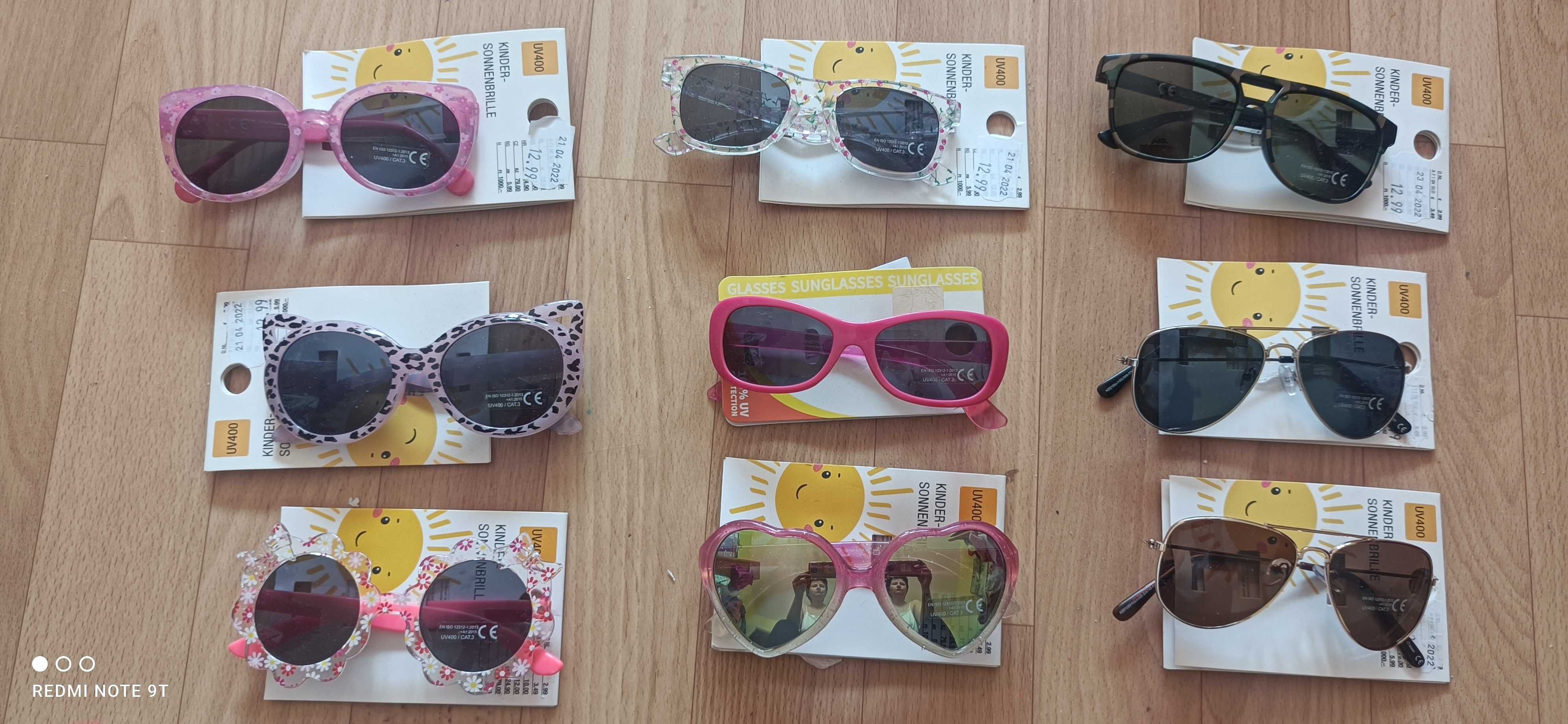 Nowe okulary przeciwsłoneczne dla dzieci z filtrami UV