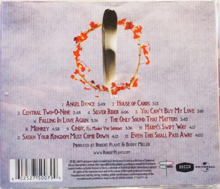 Robert Plant Band Of Joy CD (Polska Cena)