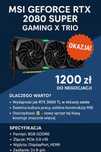 MSI GeForce RTX 2080 SUPER GAMING X TRIO – karta dla wymagających!
