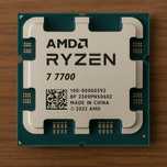 Procesor AMD Ryzen 7 7700 – 8 rdzeni / 16 wątków | Zen 4 | AM5