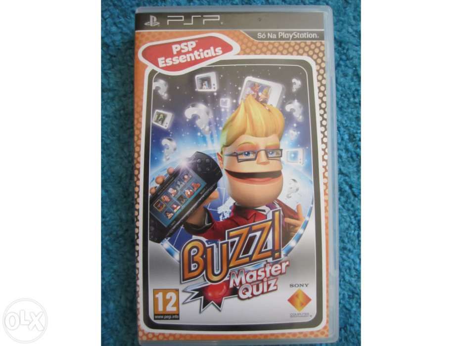 Jogo psp buzzi master quiz