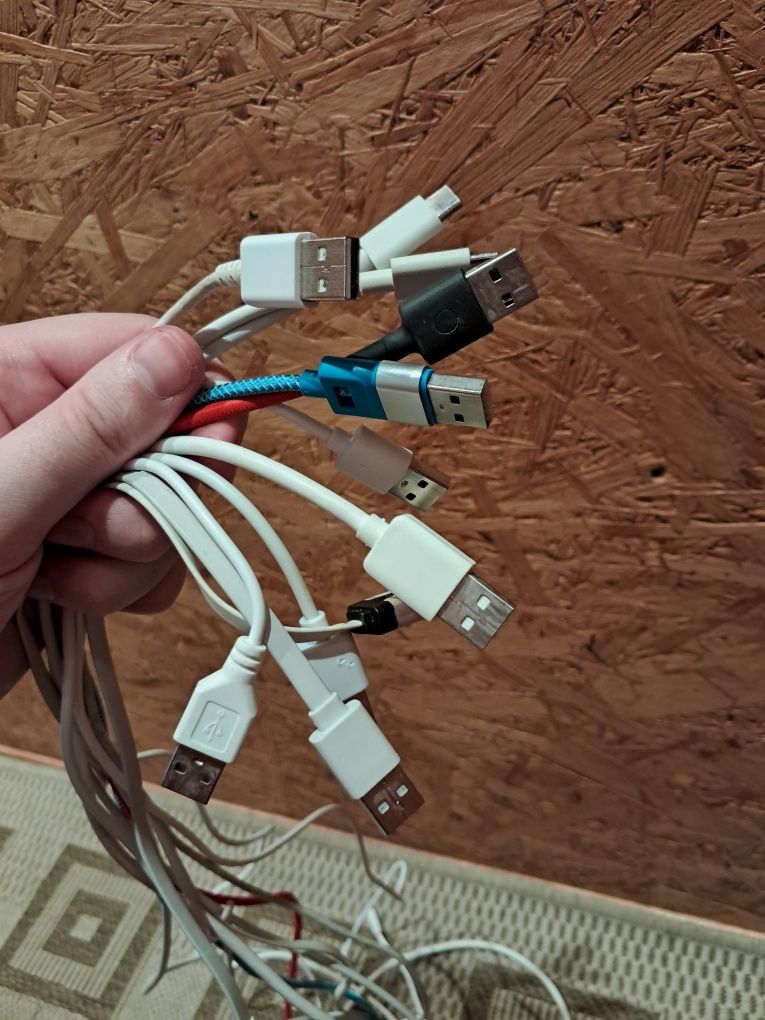 Кабель шнур USB type C мікро micro USB провод зарядка ціна за всі
