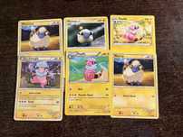 Karty pokemon oryginalne starsze zestaw Mareep Flaaffy