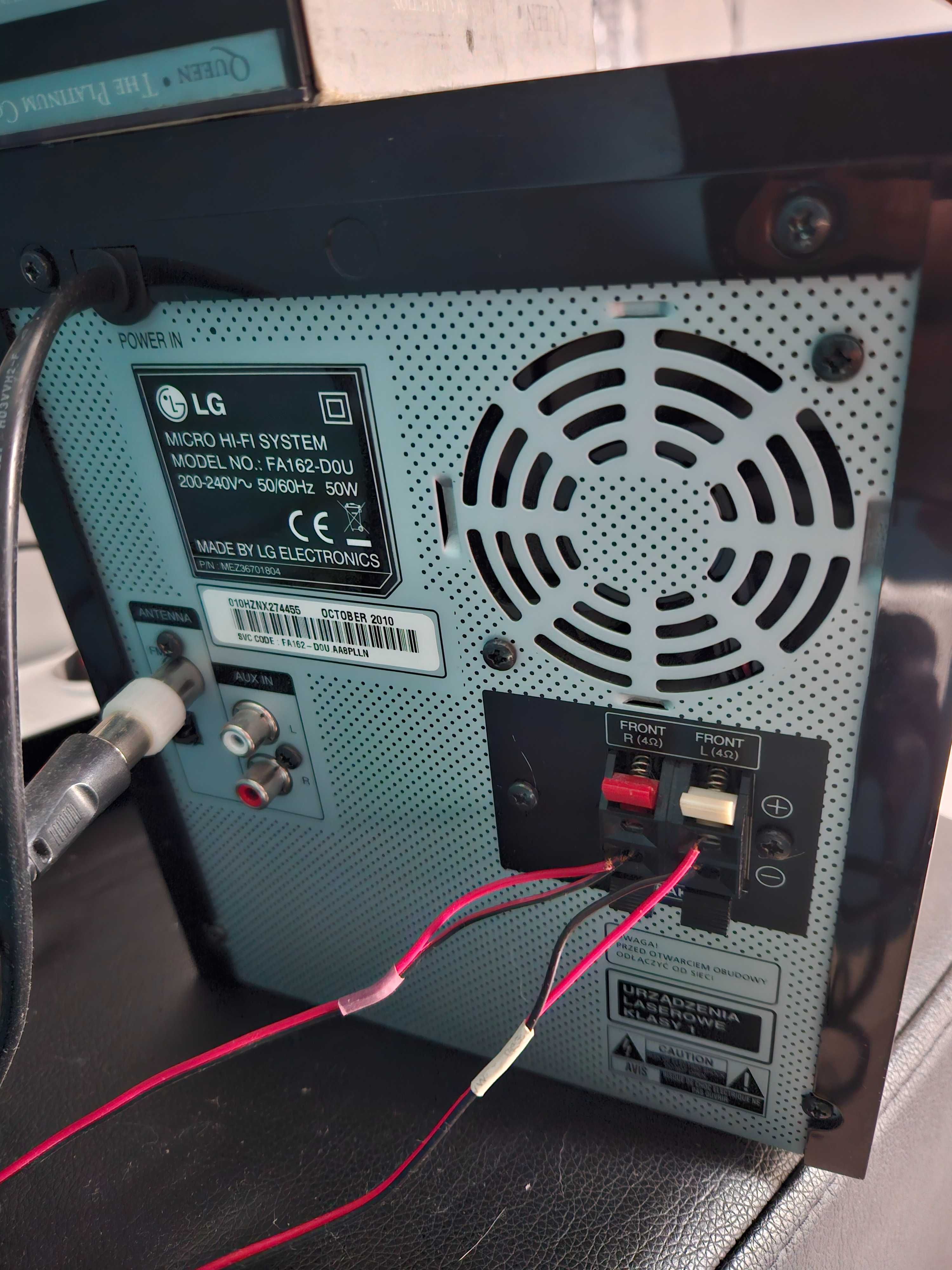 Mini wieża LG FA162 pilot