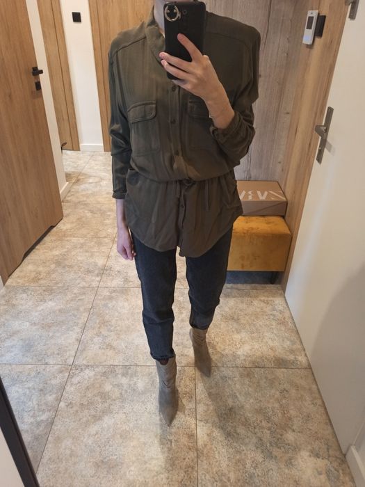 Koszula khaki oversize