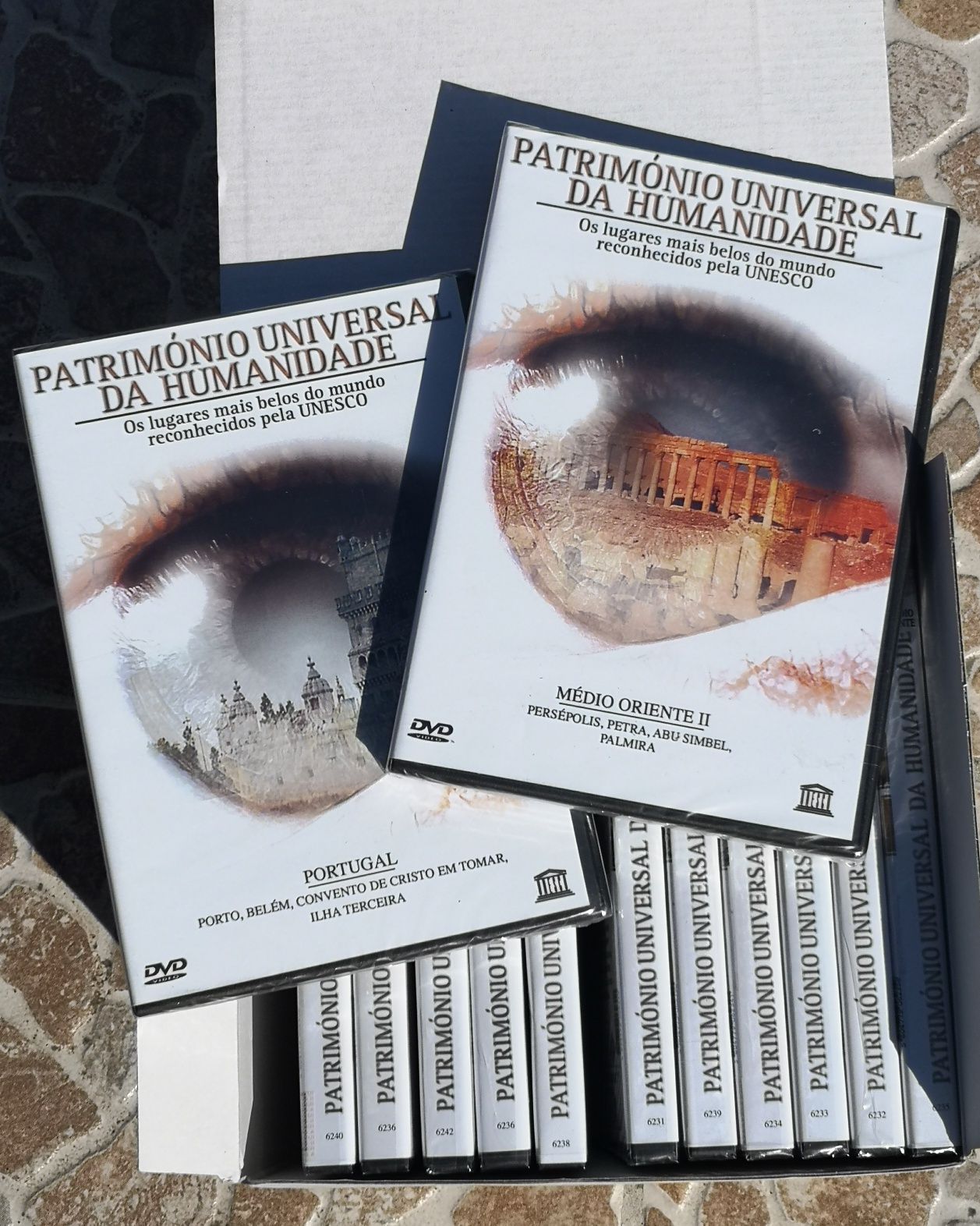 Património da humanidade - Colecção nova completa em DVD