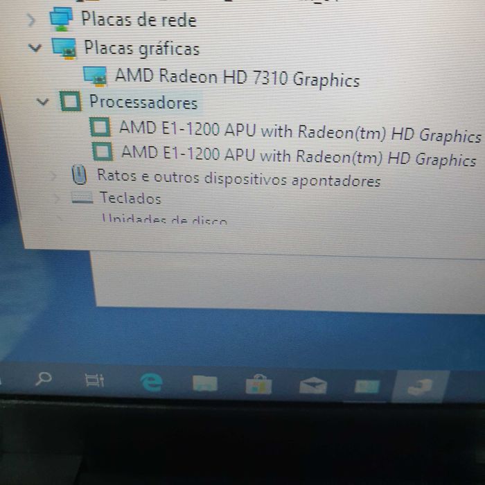 Motherboard HP CQ58-302 processador AMD E1-1200, sem anomalia