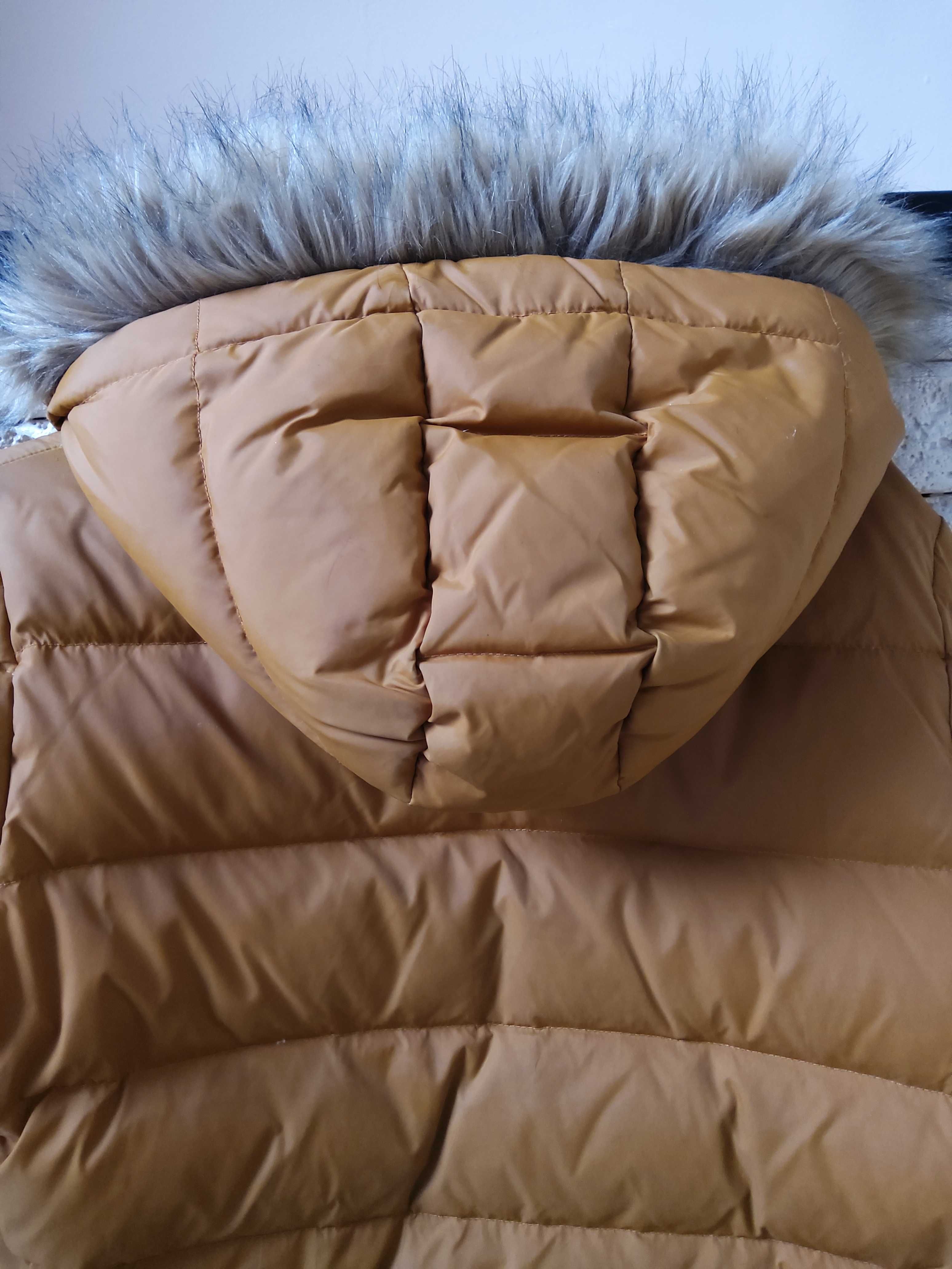 Зимняя теплая куртка с капюшоном LC Waikiki на мальчика рост 158-164
