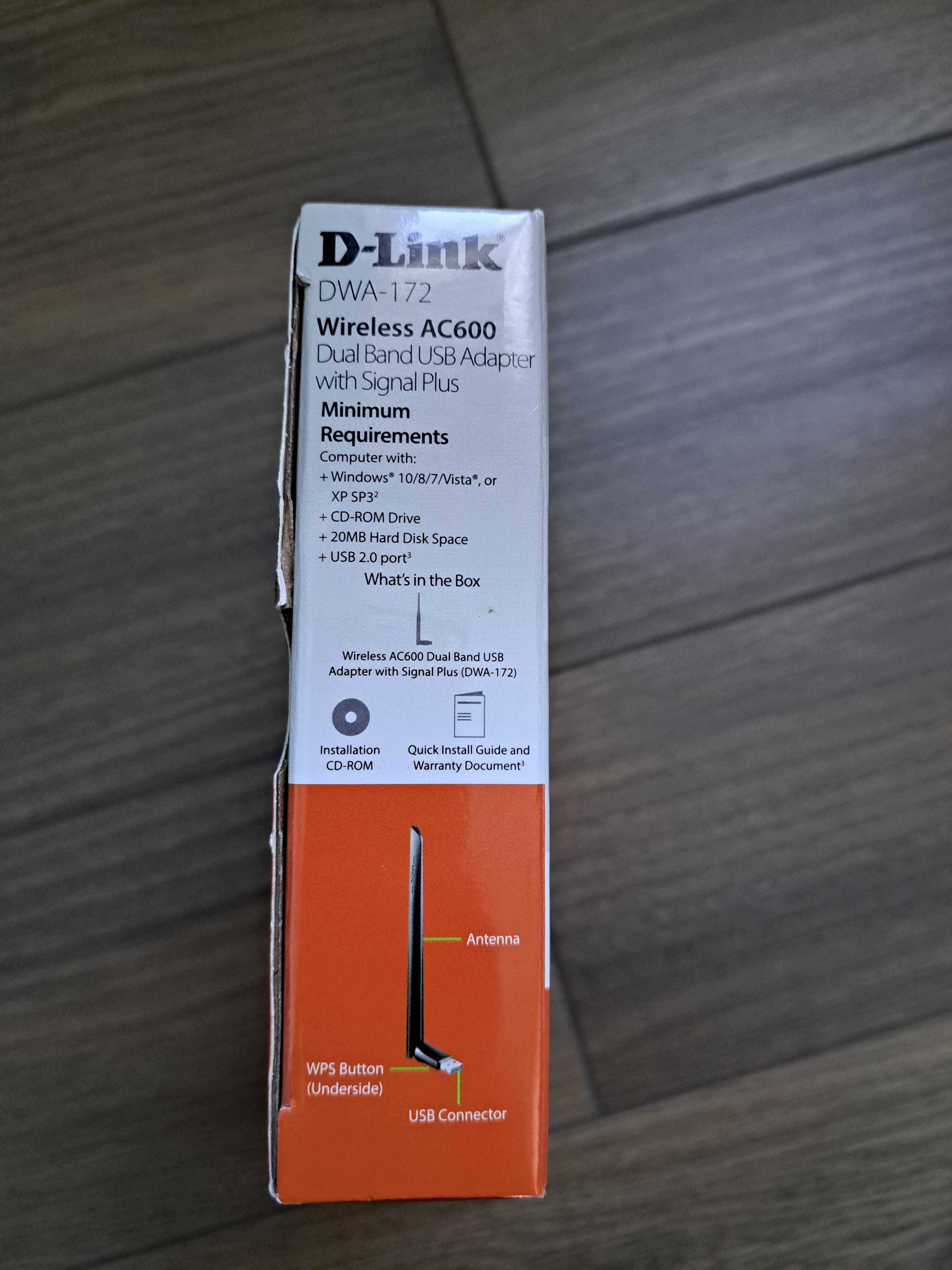 D-link DWA 172 wireless AC600 dual band usb adapter with signal plus