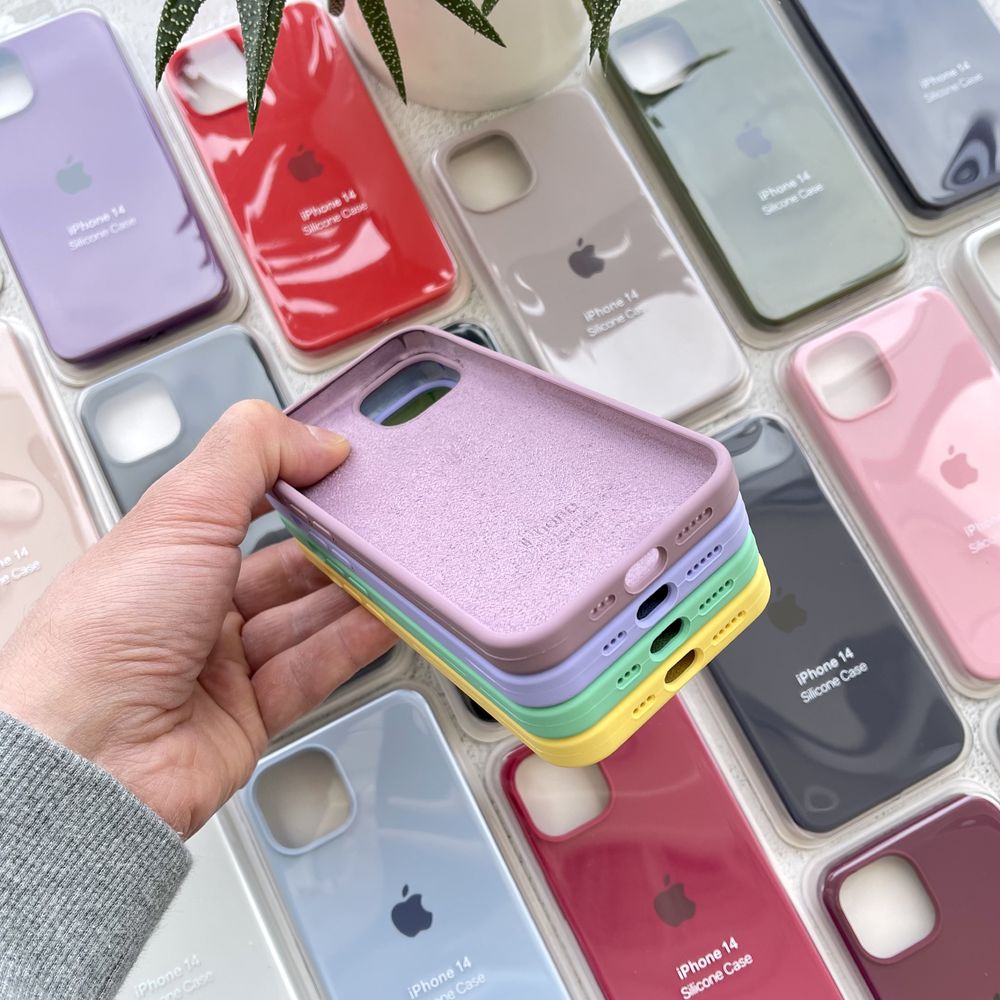 Чохол Silicone case для iPhone 14 та інші моделі | Чехол на Айфон 14