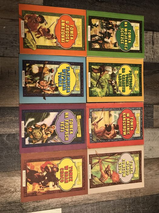 Kolekcja „Tomek” Alfred Szklarski 8 szt.