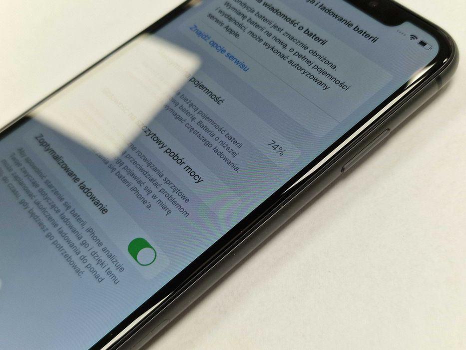 Iphone 11 128GB/ Black/ BAT 74%/ Grade B/ Gwarancja + ładowarka