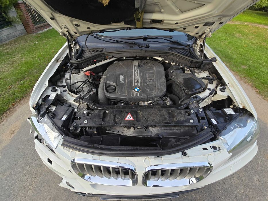 BMW X3 35d xDrive 193tys km, Navi Xenon Keyless Lane Asist Panorama