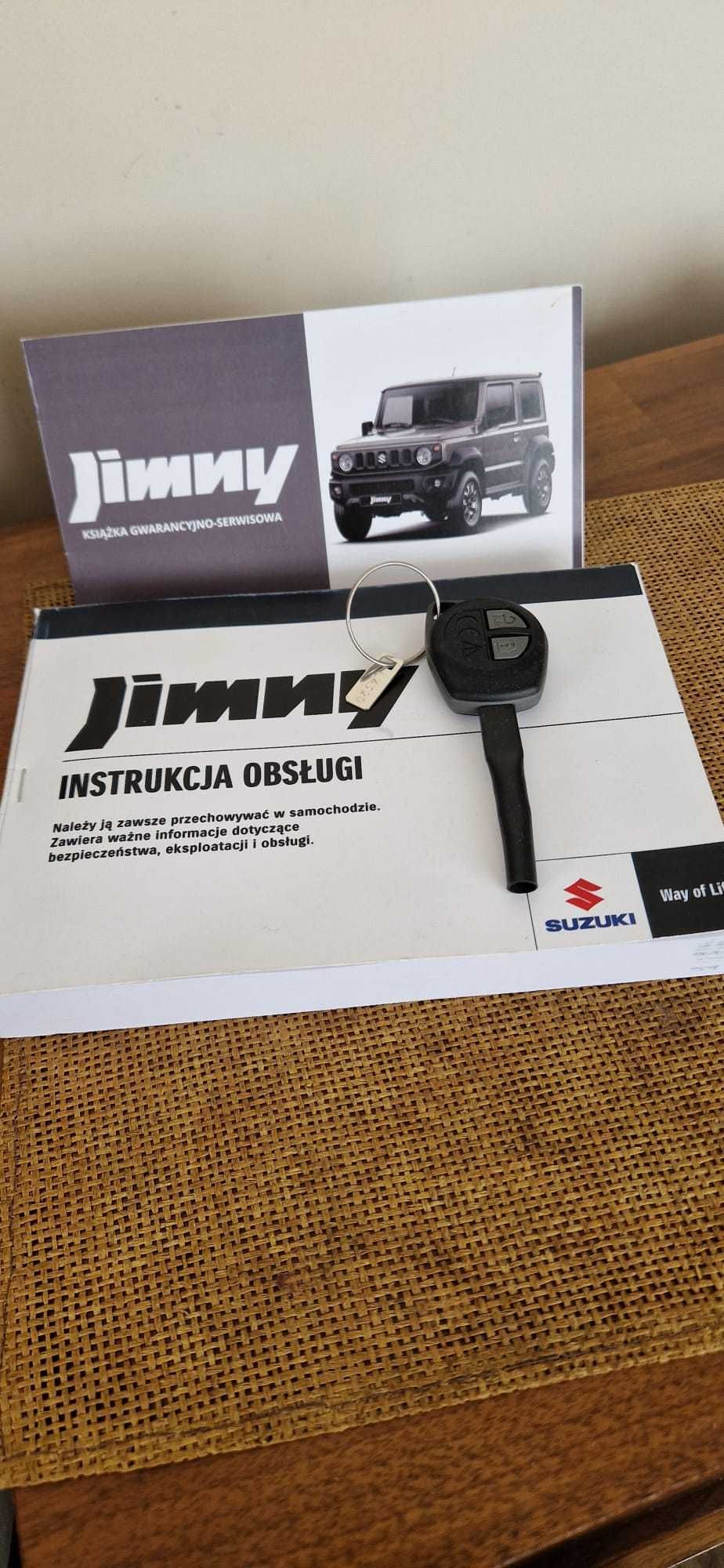 Suzuki Jimny AllGrip 4-osobowy 2024 r. 1537 km GWARANCJA do 12.2026 r.