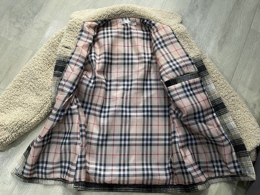 Куртка-рубашка тедди, (пальто) женская, размер S