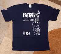 T-shirt Woodstock 2013 Patrol służba porządkowa XXL - unikat granatowa