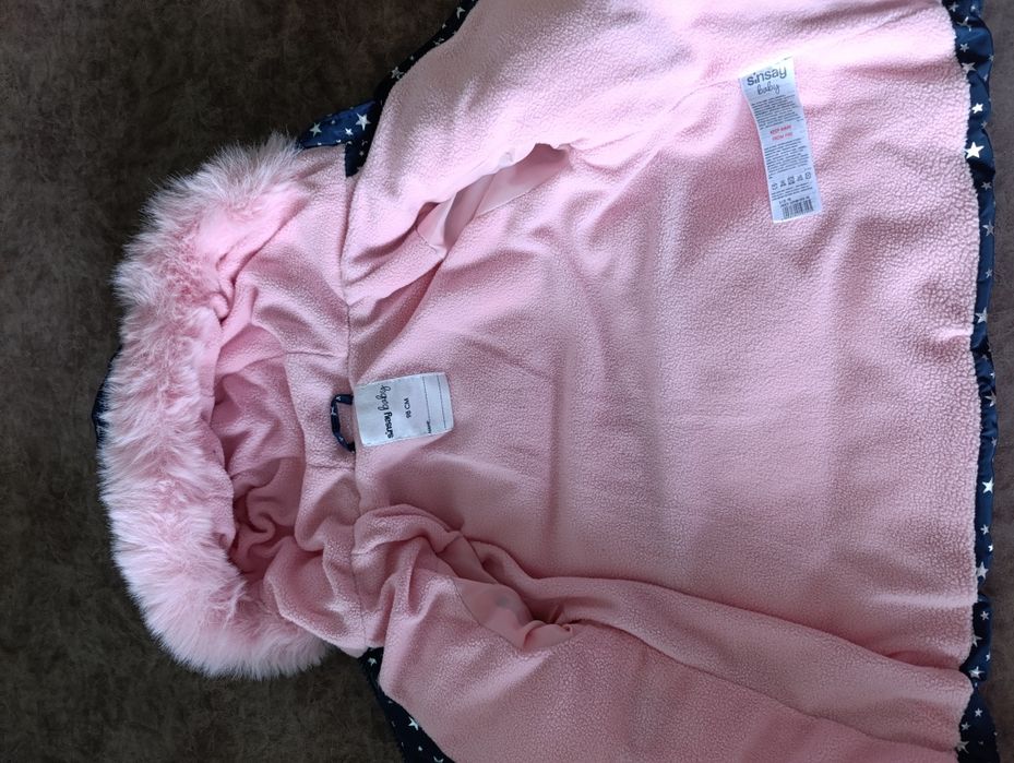 Нова зимова курточка на дівчинку