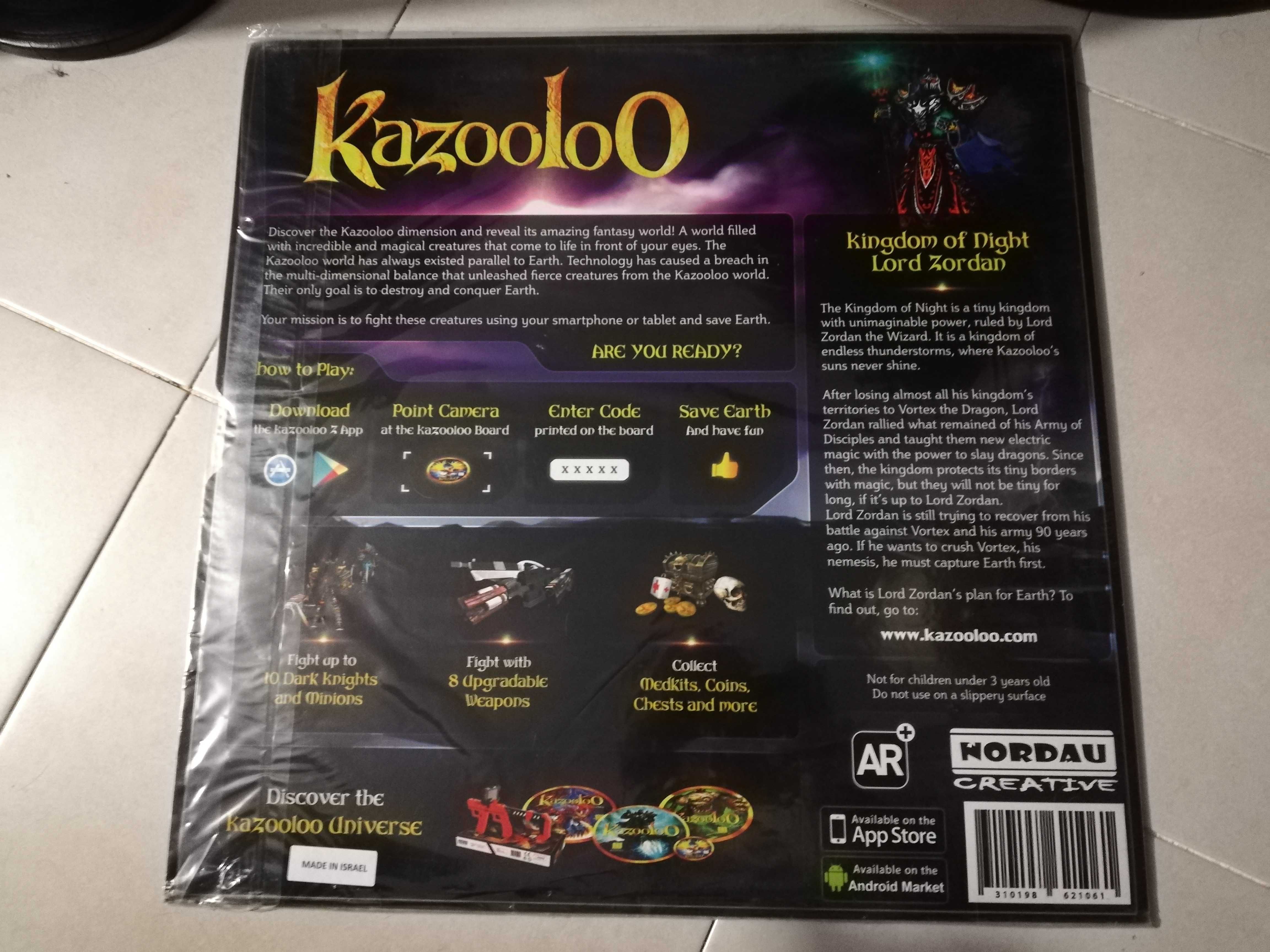 Kazooloo Jogo Realidade Aumentada - Vários preços, leia o anuncio todo