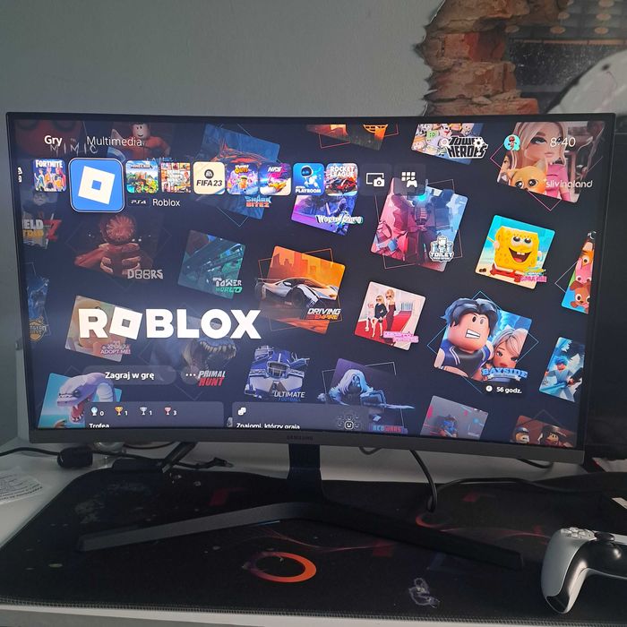 Monitor Samsung 27' Full Hd 144hz zakrzywiony Gamingowy !
