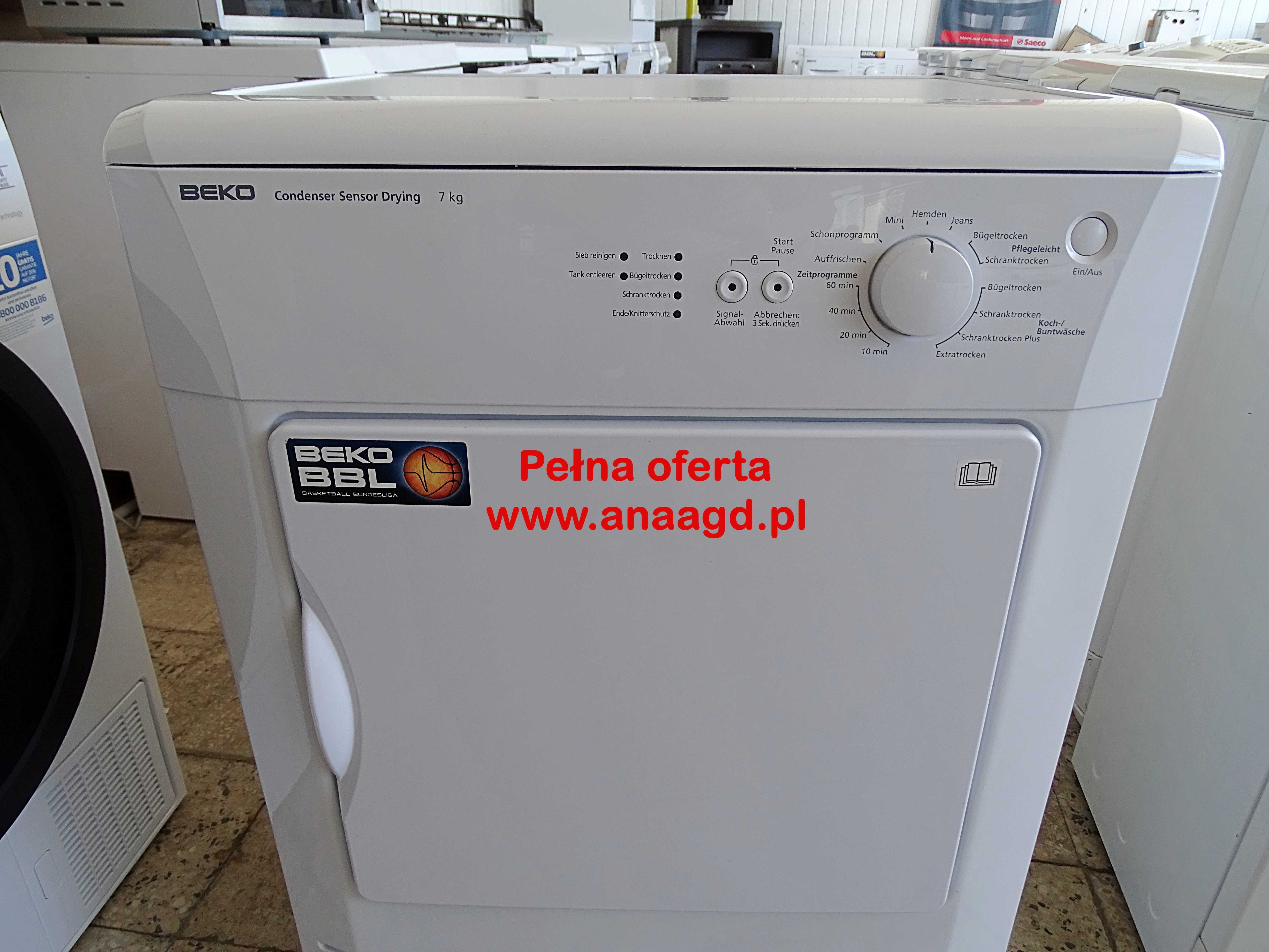 Suszarka BEKO DC 1670 7 kg  GWARANCJA Duży Wybór Sprzętu AGD
