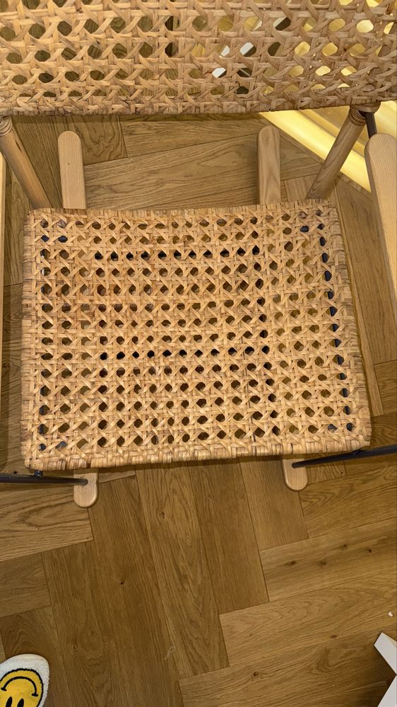 Fotel bujany ratanowy ikea gronadal