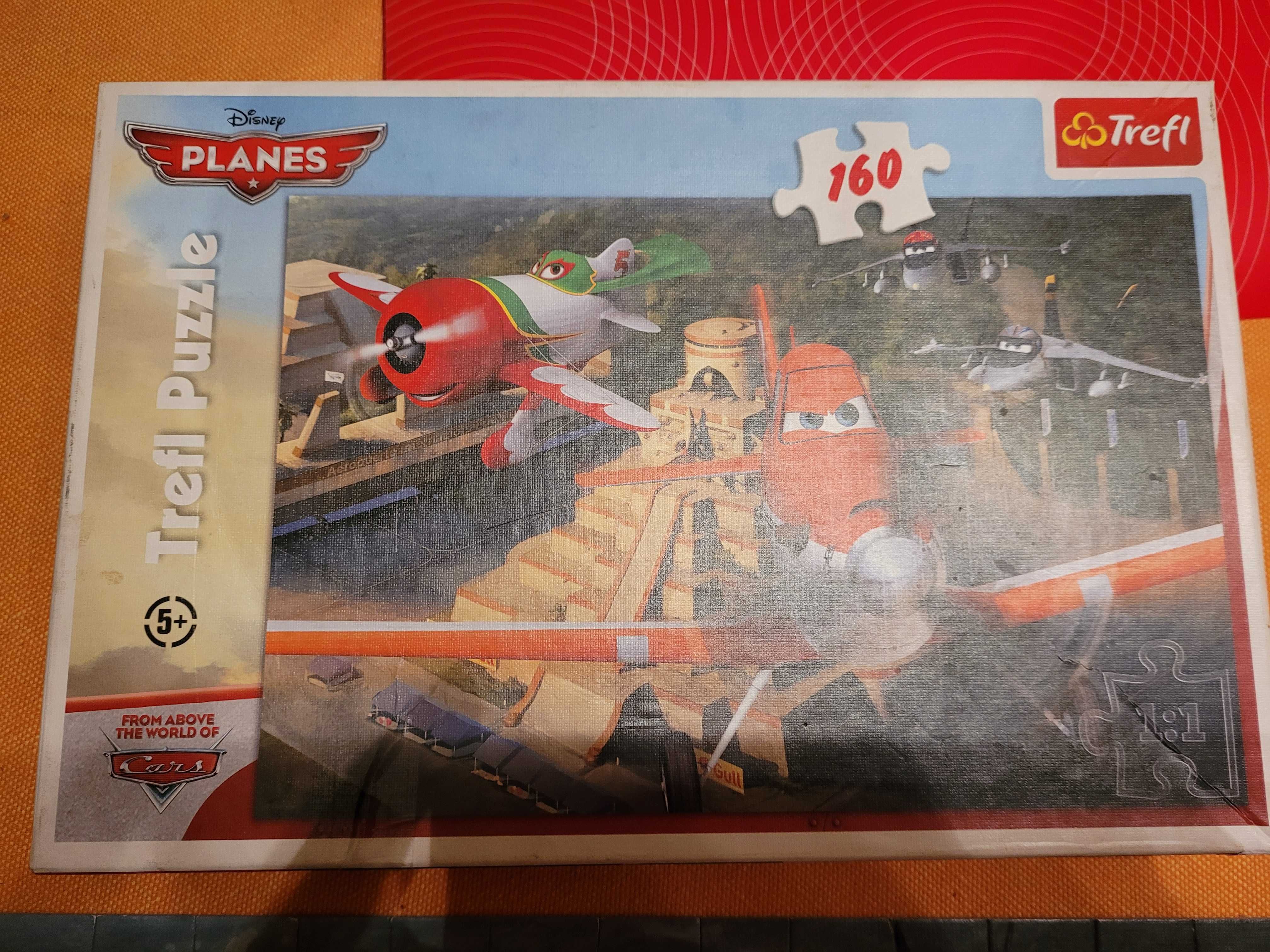 Puzzle samoloty 160 szt