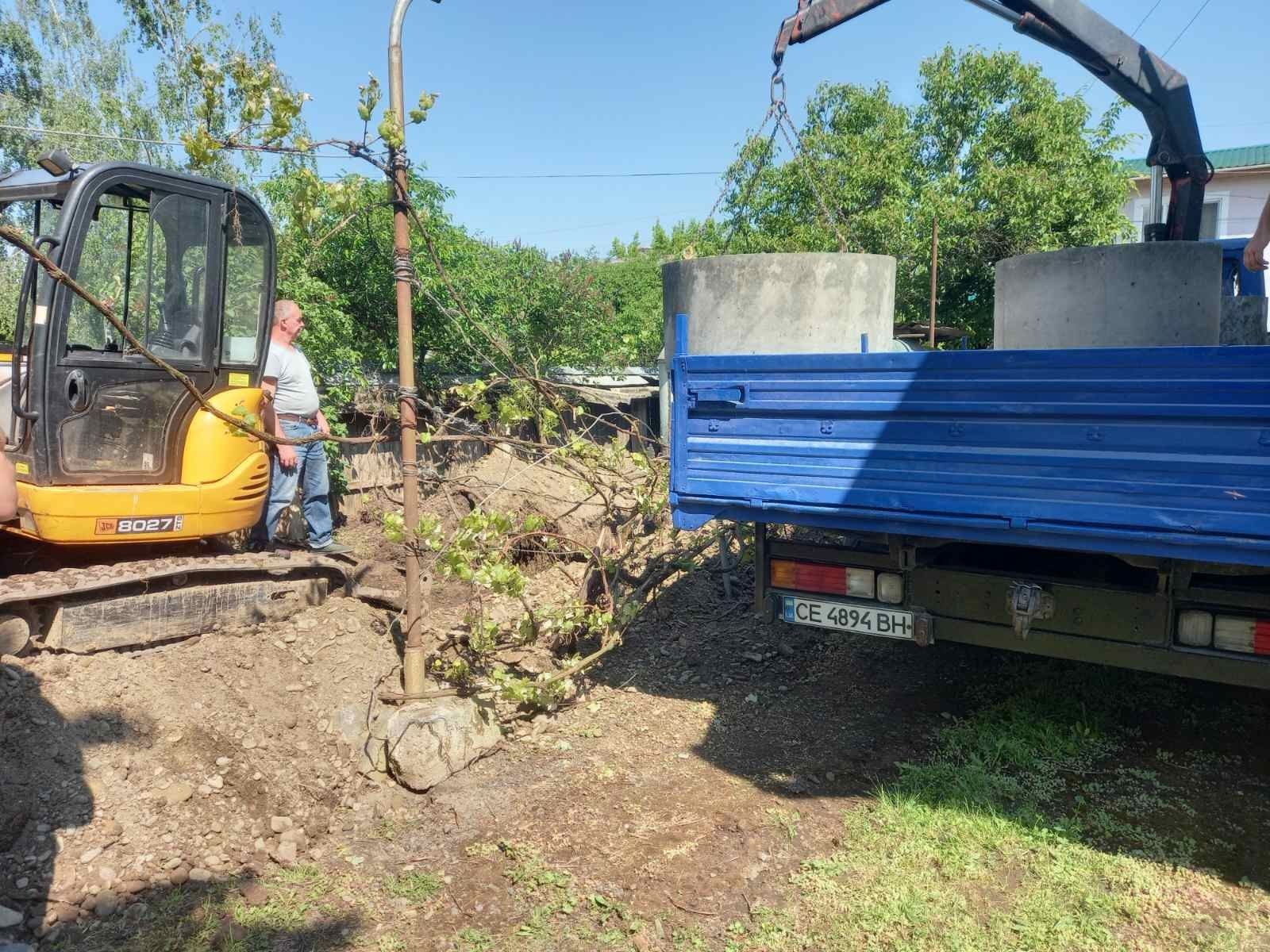 Послуги міні екскаватора , та самоскида