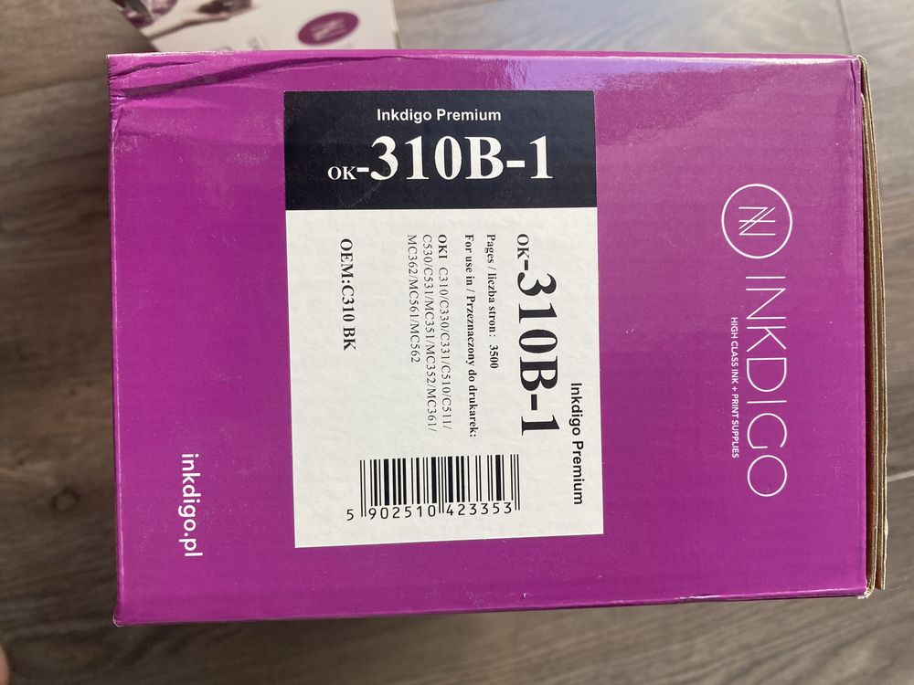 Toner Oki Inkdygo magenta i black