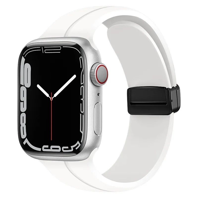 Magnetyczny Pasek biały Apple Watch 4 / 5 / 6 / 7 / 8 / 9 /ULTRA