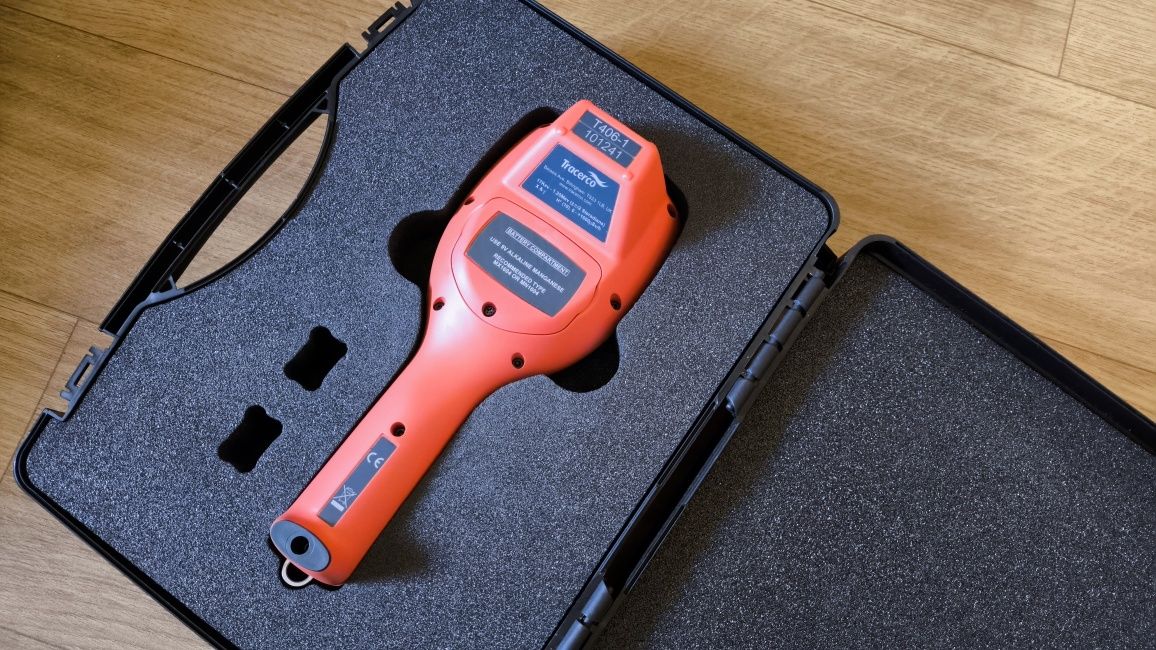 Tracerco T406 Monitor Skażeń Dozymetr licznik Geigera promieniowania