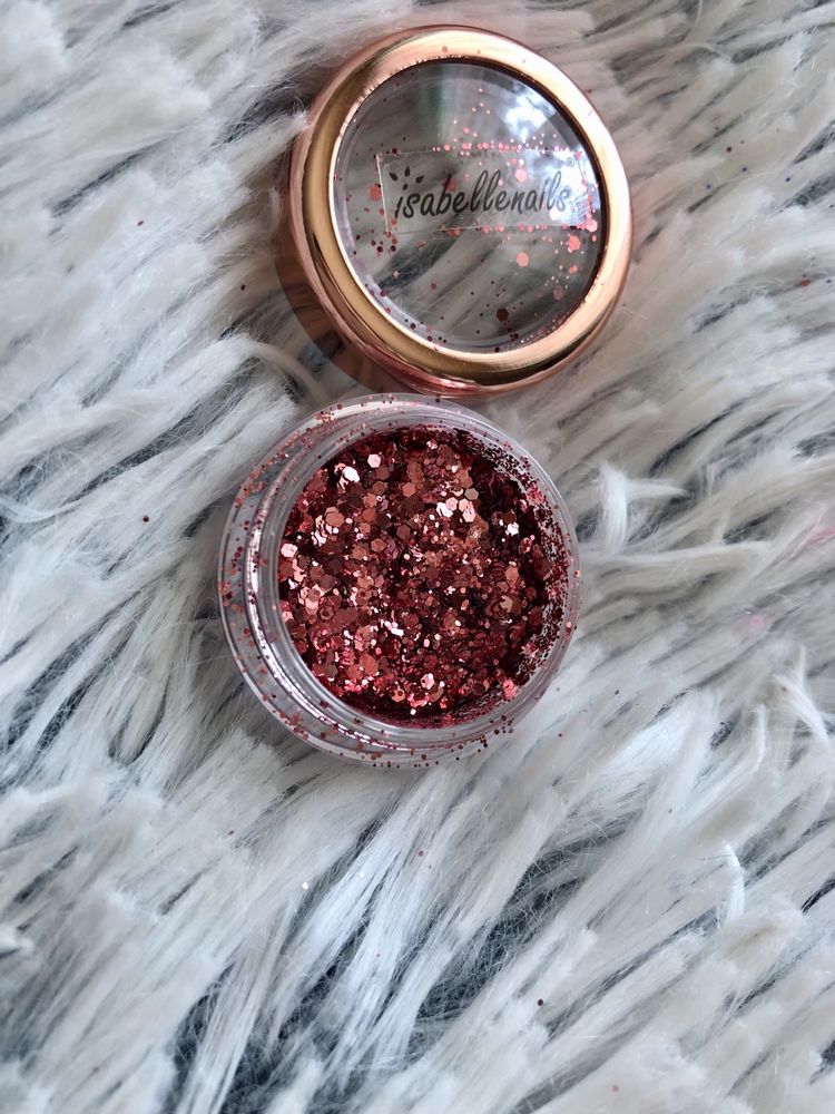 Pyłek Metallic glitter 01 Burgundowy