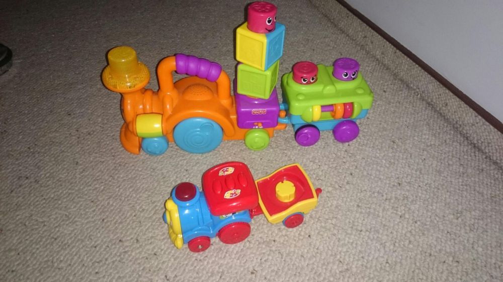 Zabawki, pociąg, Fisher Price