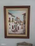 Quadro Pintura Vila Branca