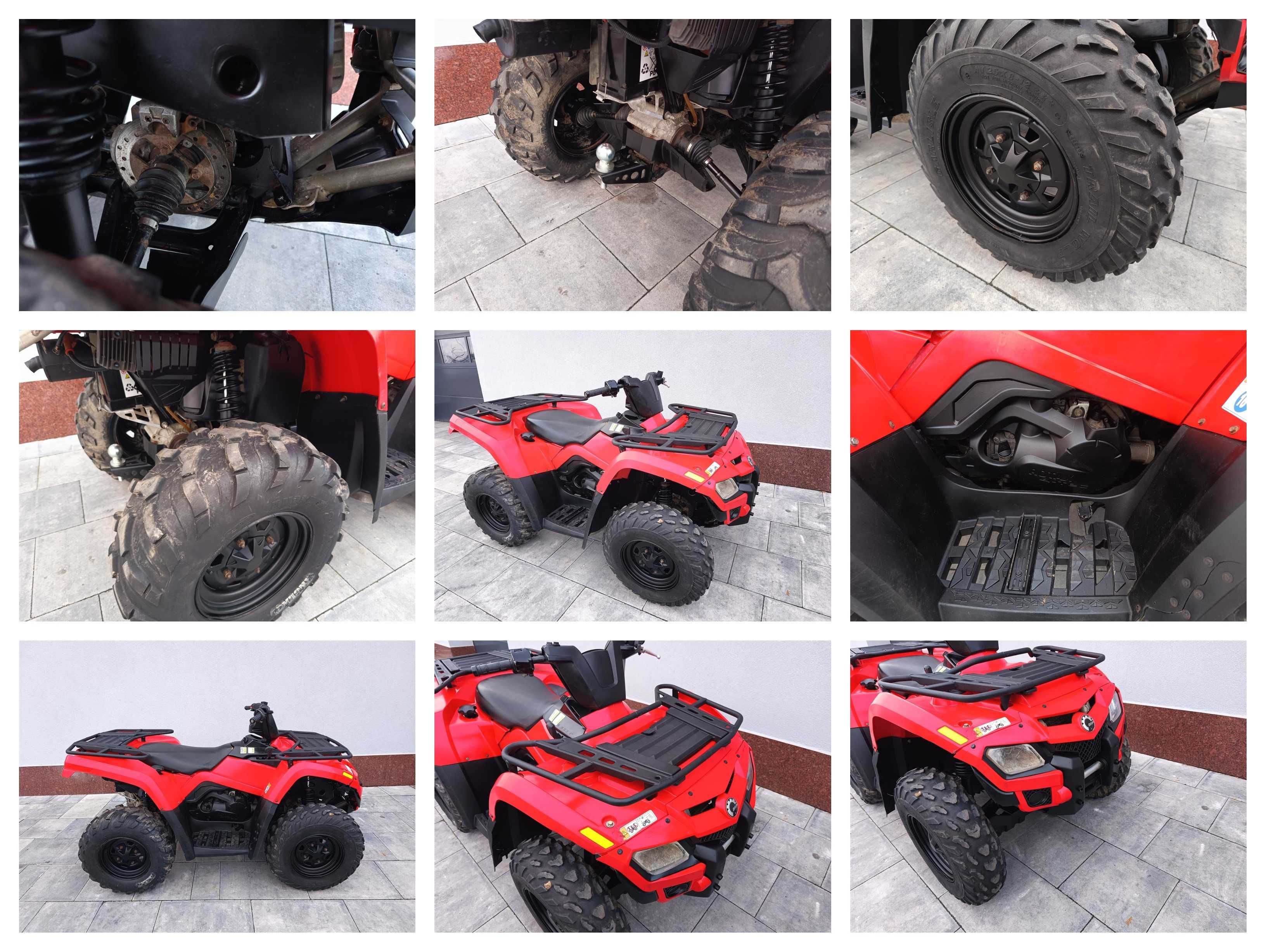 Can-Am Outlander 400, 4x4, 2014 r., transport, raty na oświadczenie!